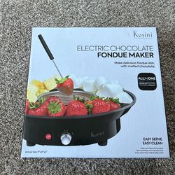 Electric Chocolate Fondue.