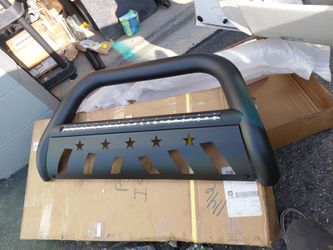 3" bull bar WITH LED LIGHTS for Nissan pathfinder, Frontier,xterra comes with 4 brackets, hardware and instructions