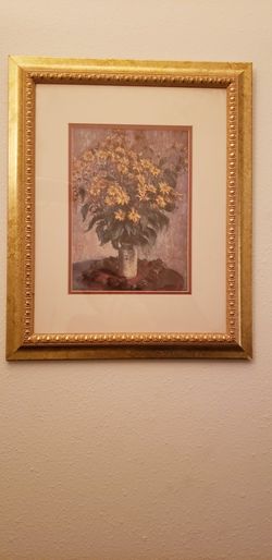 Framed Monet Print