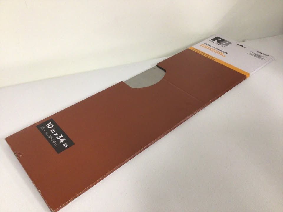 Reliabilt Kickplate Stainless Steel 10” x 34”