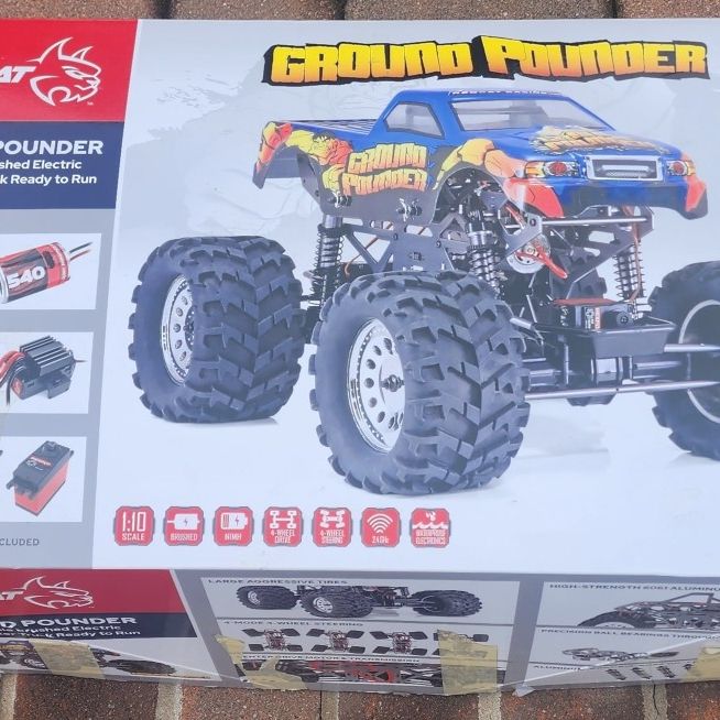 Ground Pounder 1/10 Scale Electric Monster Truck