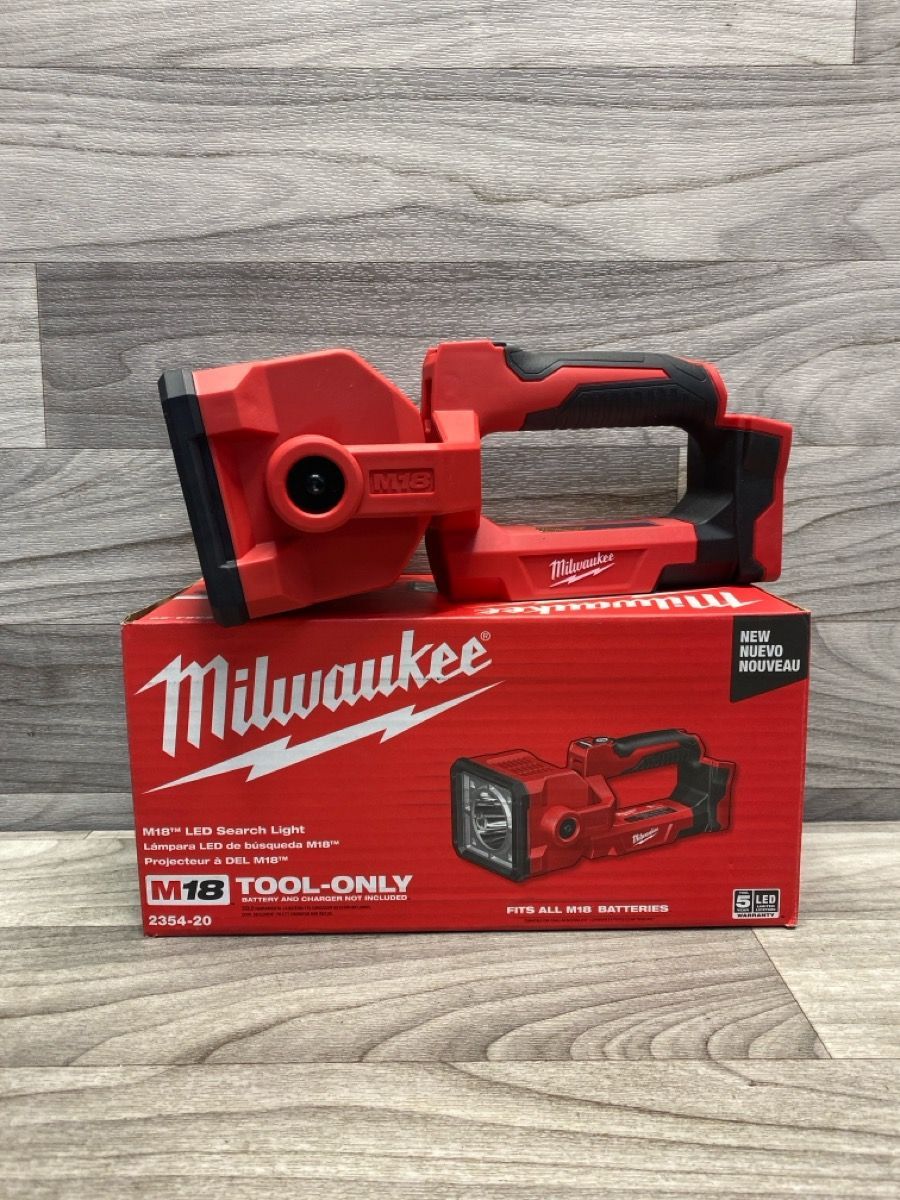 Milwaukee M18 2354-20 18V LED Search Light Tool Only (A1D023995)