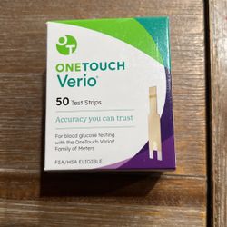 One Touch Verio Test Strips