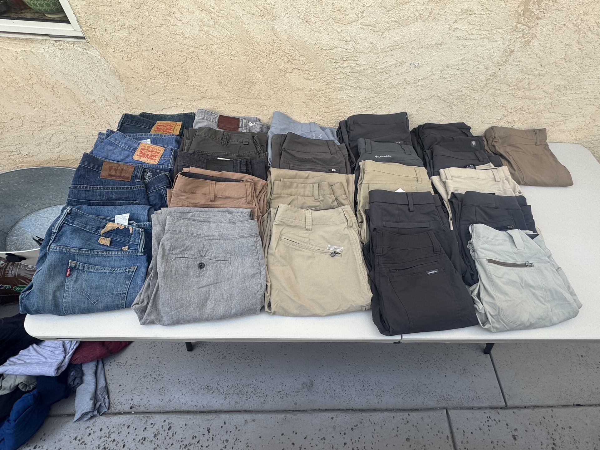 Jeans and Hiking Pants