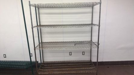 Commercial Wire Shelving Unit 4-Tier
