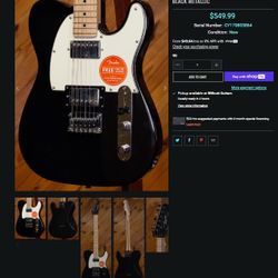 Squire Contemporary Telecaster HH