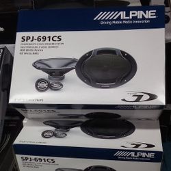 Alpine Component 6x9" Speakers