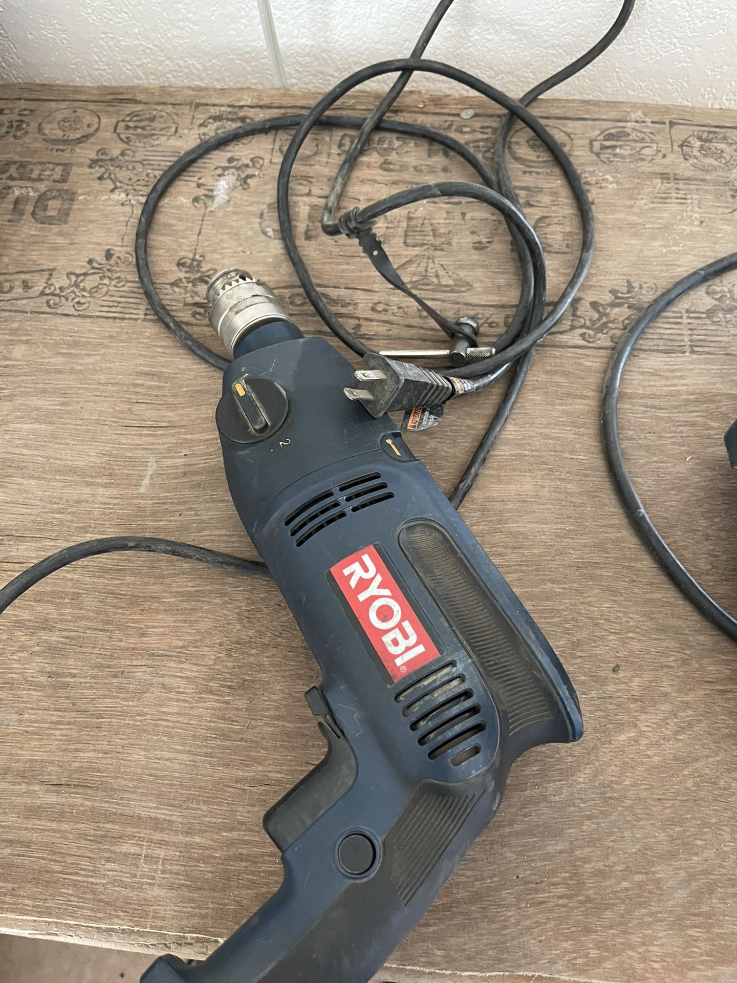 Ryobi d551h clearance hammer drill