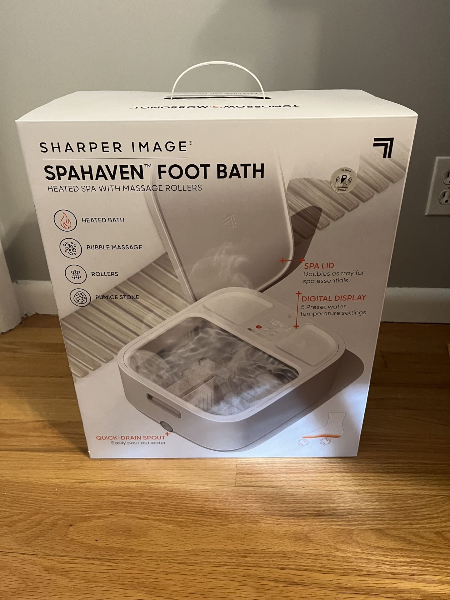 Sharper Image Spa-haven Foot Bath