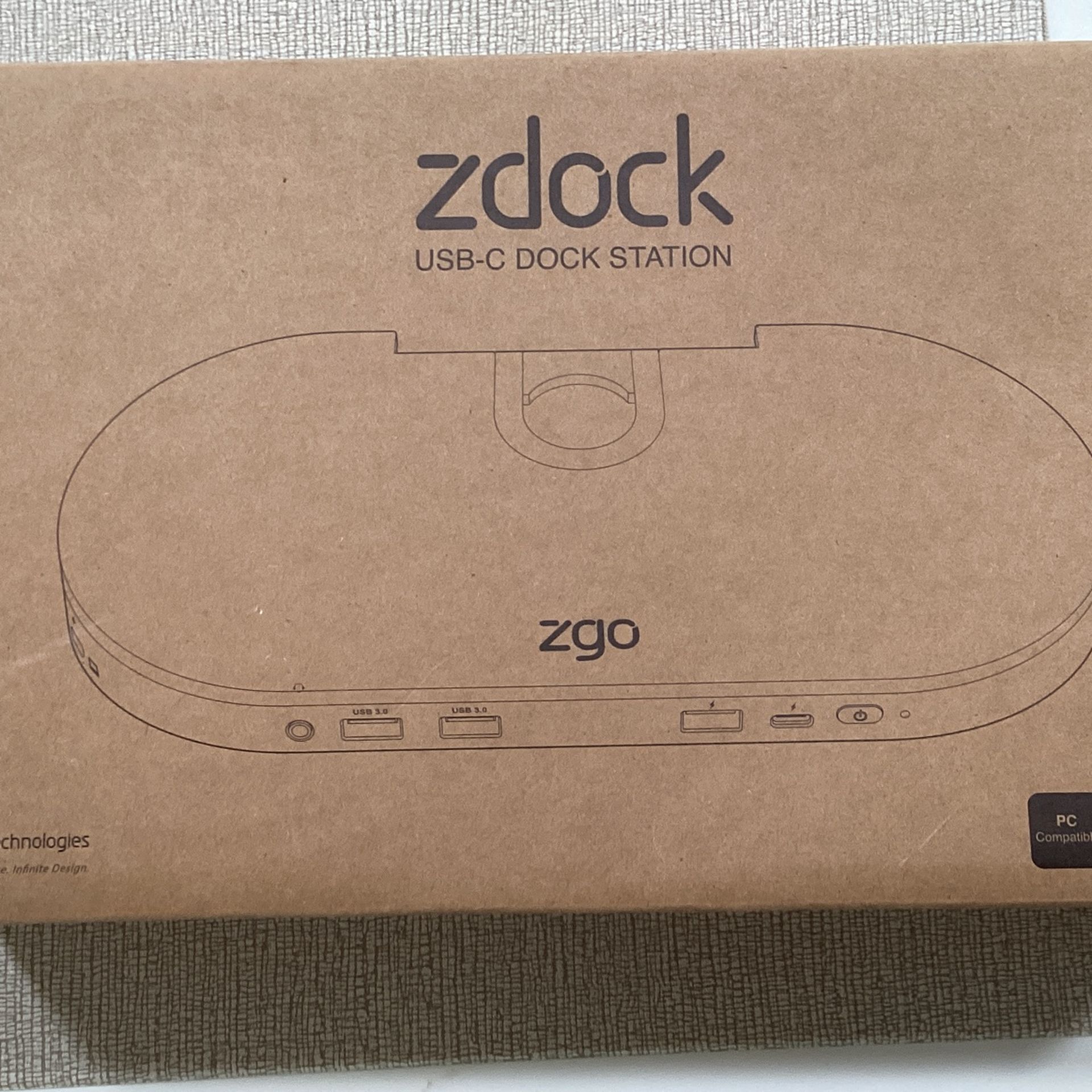 ZDOCK INTEGRATED DUAL VIDEO USB DOCKING STATION