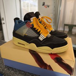 Jordan 4 Union Off Noir Mens Size 10.5