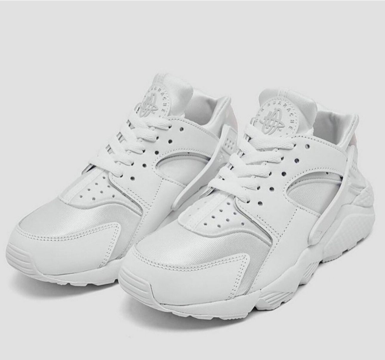 Size 6 - Nike Air Huarache Triple White W