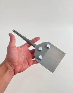 SDS-Plus 4” Wide Floor Scraper Chisel for Rotary Demolition Hammer Drills
