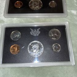 Coin Proof Sets 42 Years Worth