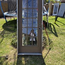 32x80 Metal Back Door 15 Litghs. Left Swing , Ready To Install. 