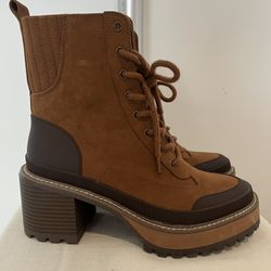 NYC Madden platform boots