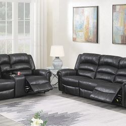 New Power Recliner Couch and Loveseat! Includes Free Delivery 🚚! 