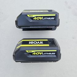RYOBI 40V Battery 4Ah ($65 each)