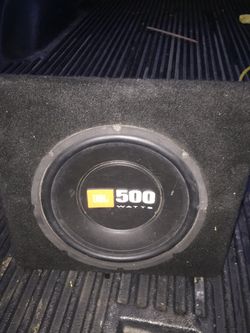 2-10” Jbl 500 watts