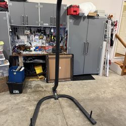 Punching Bag Stand. 