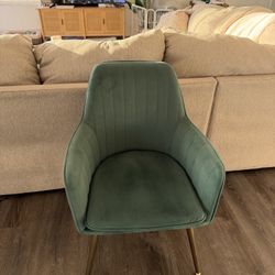 Green Velvet Chair