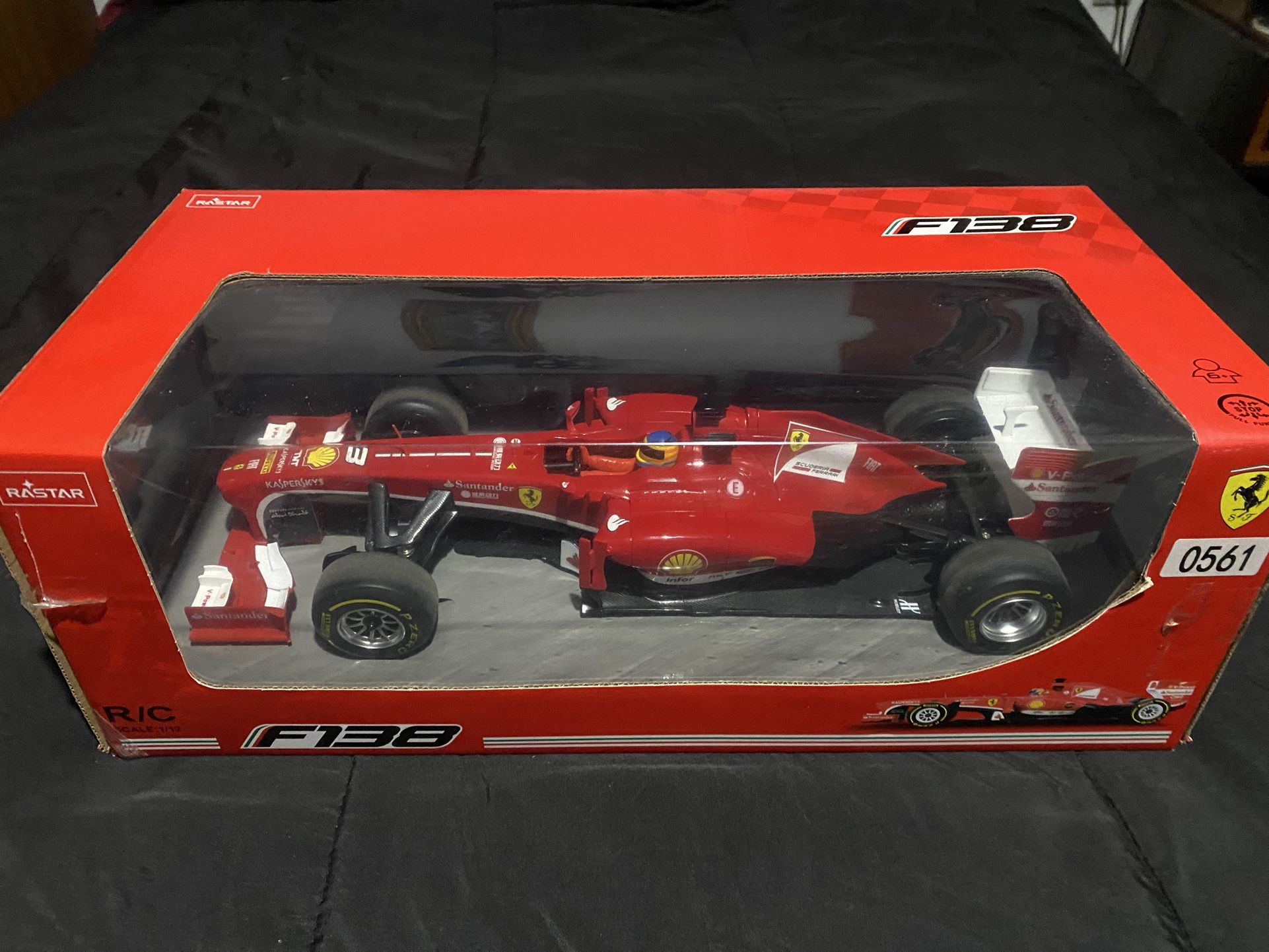 Ferrari F1 #3. F138. 1/12 Scale