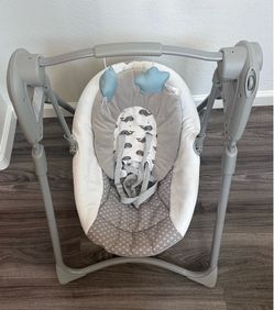 Grace Slim Spaces Compact Baby Swing