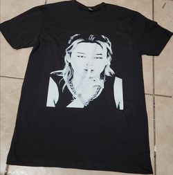 Korea Jimin B T S Black TShirt