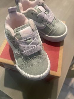 Cute Little Vans For boys or girls size 4 children. Like new only used a few times.