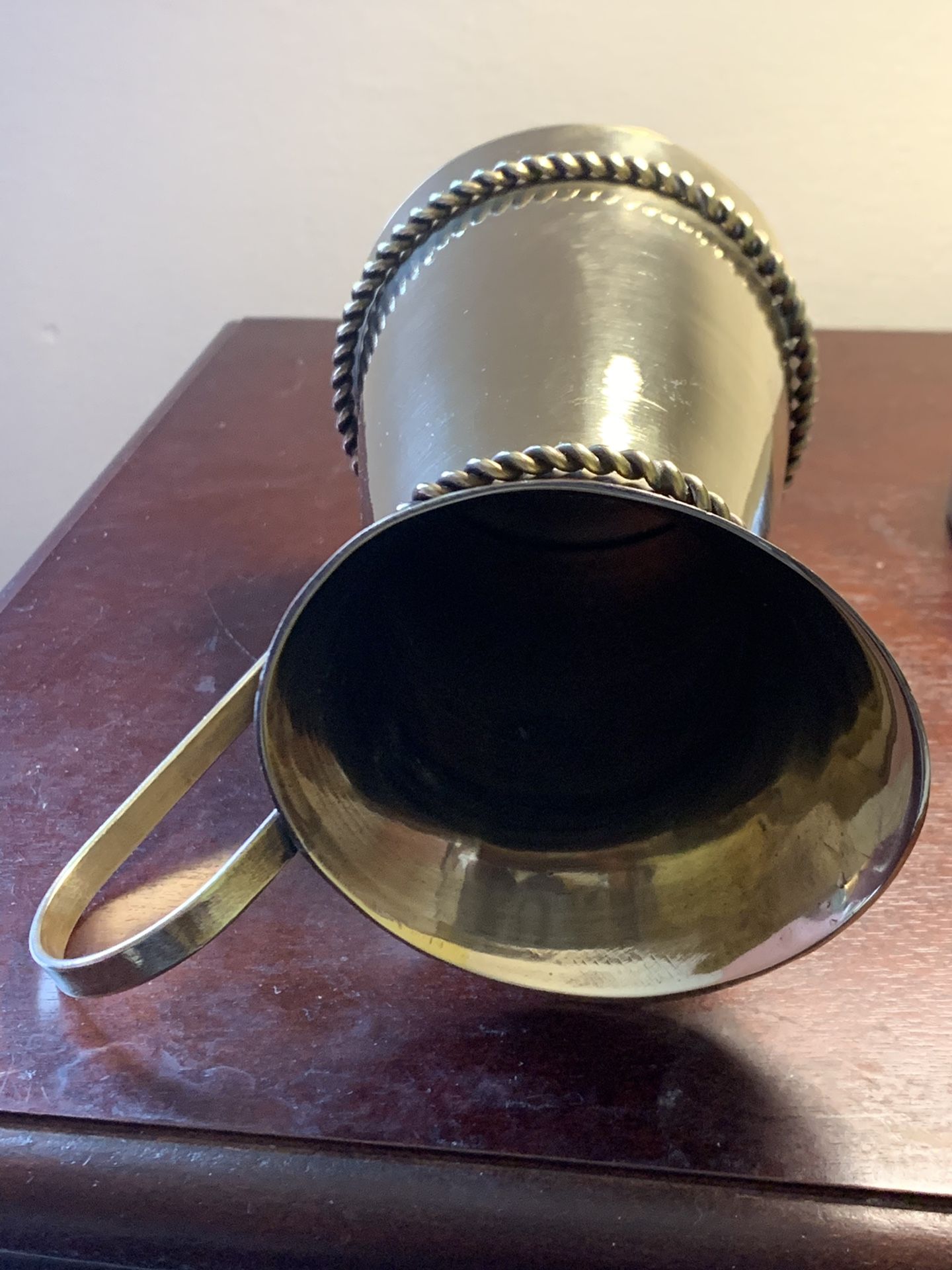 Brass vase