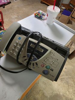 Brother FAX-575 Personal Plain Paper Fax Machine,
