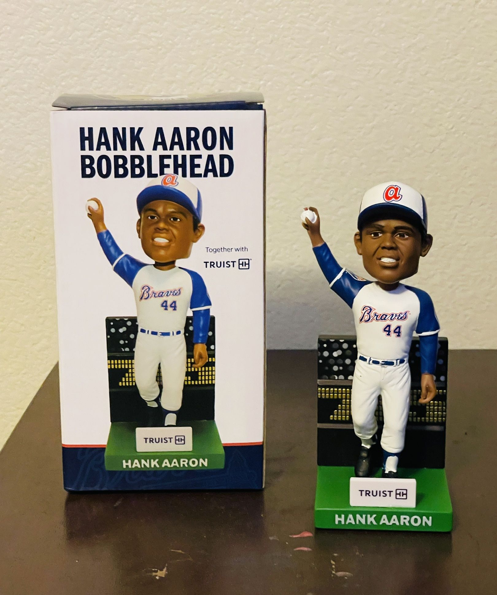 Hank Aaron 50th Anniversary Bobblehead