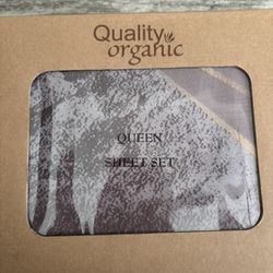 Organic Purplish Bed Sheets 
