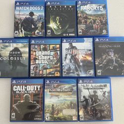 PS4 10 Games Bundle.