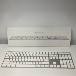 Apple Magic Wireless Bluetooth Keyboard A1843 With Numeric Keypad 