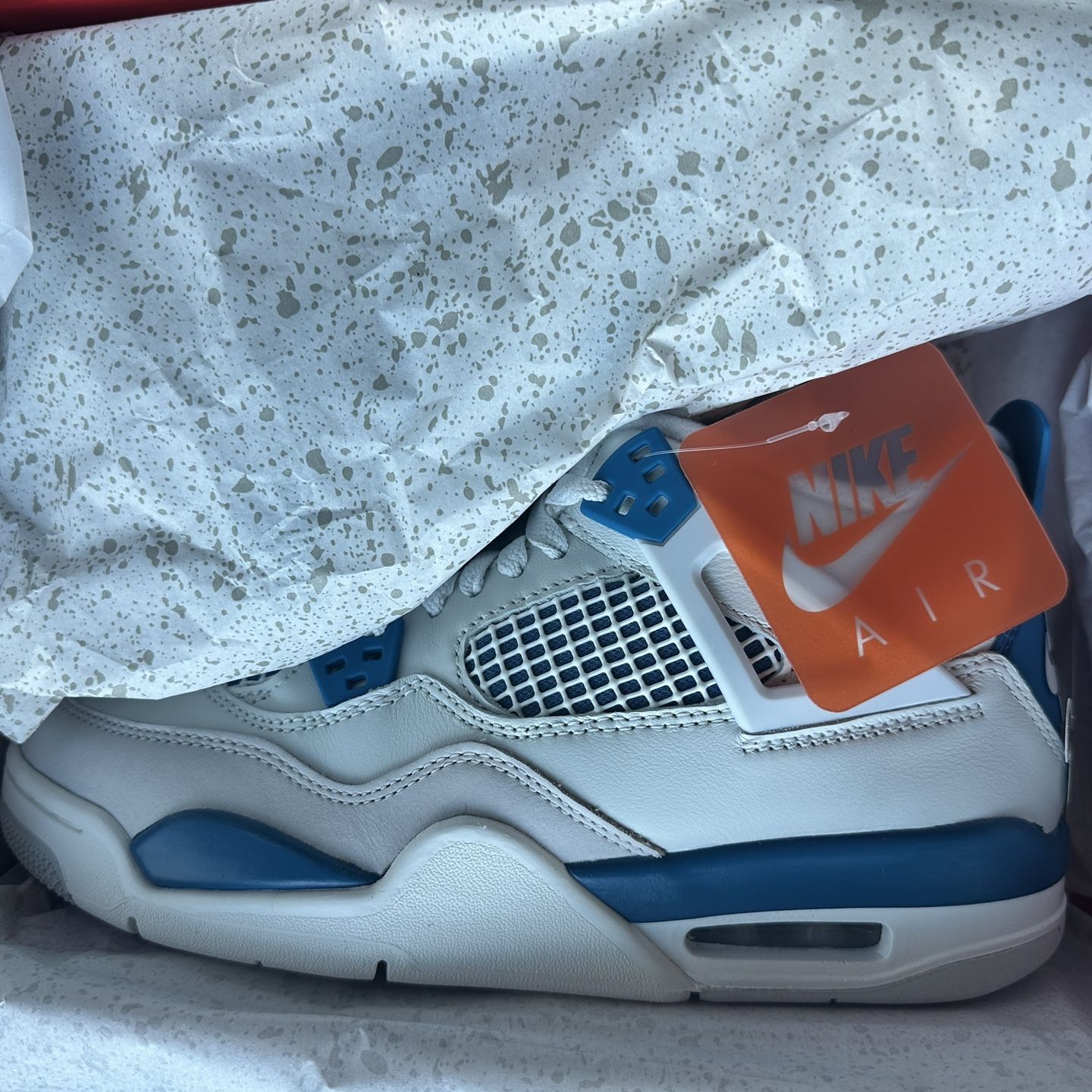 Jordan 4 GS Military Blue 7Y