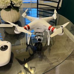 Dji Phantom Drone And Custom All Carbon Fiber Drone