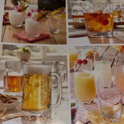 Princess House Glass Cups 