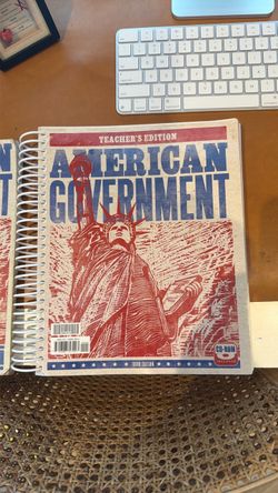 BJU American Government Third Edition Teacher Edition and Student Reading Book