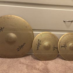 Zildjian Low volume L80 Cymbals Ride & Hi Hats