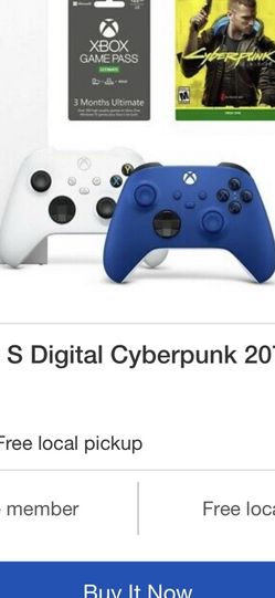 Xbox Series S Cyberpunk Bundle