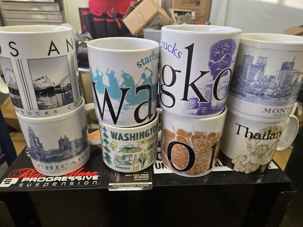 Starbuck Coffee Mugs Collection