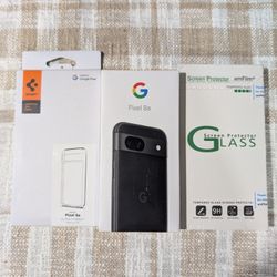 Google Pixel 8a unlocked Obsidian 256 GB New 