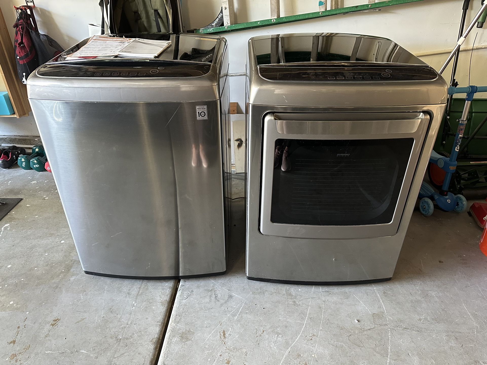 LG High Efficiency Washer And Drier Set