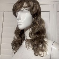 New long curly wig hair costume dress up