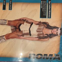 Sexy Roma Indian Mistress Halloween Costume  Small