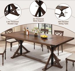 Dining table for 8