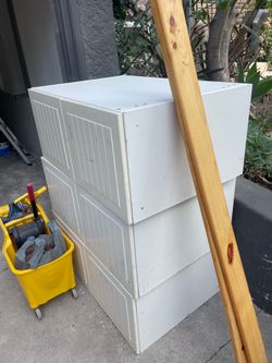 3 Ikea Cabinets- FREE