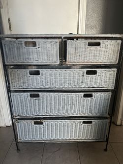 Wicker Dresser