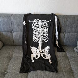 Skeleton Halloween Women Dress Size S